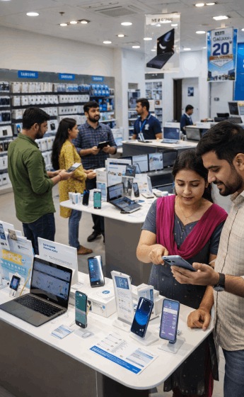 Visual representation of Tech & Digital Product Sellers use case